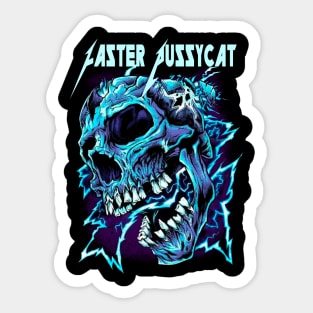 FASTER PUSSYCAT VTG Sticker